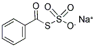 S-BENZOYL O-SODIUM THIOSULFATE 结构式