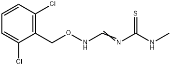 N-(([(2,6-DICHLOROBENZYL)OXY]IMINO)METHYL)-N'-METHYLTHIOUREA 结构式