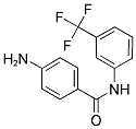 (4-AMINOPHENYL)-N-(3-(TRIFLUOROMETHYL)PHENYL)FORMAMIDE 结构式