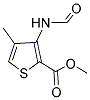 Methyl 3-formylamino-4-methylthiophene-2-carboxylate 结构式