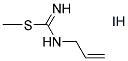 METHYL (ALLYLAMINO)METHANIMIDOTHIOATE HYDROIODIDE 结构式