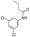 N-(3,5-DICHLOROPHENYL)BUTANAMIDE 结构式