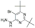 5-Bromo-2,4-ditert-butyl-6-hydrazinopyrimidine 结构式