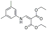 DIETHYL 2-[(3,5-DIMETHYLANILINO)METHYLENE]MALONATE 结构式