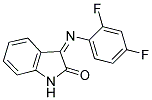 3-((2,4-DIFLUOROPHENYL)IMINO)INDOLIN-2-ONE 结构式