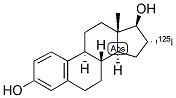 3,17B-ESTRADIOL, 16ALPHA-[125I]IODO 结构式