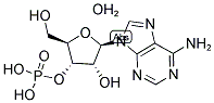 (-)-ADENOSINE 3'-MONOPHOSPHATE HYDRATE 结构式