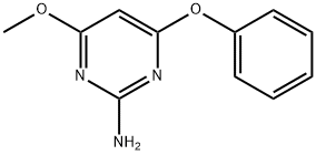 2-AMINO-4-METHOXY-6-PHENOXYPYRIMIDINE 结构式