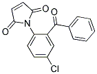 1-(2-Benzoyl-4-chlorophenyl)-1H-pyrrole-2,5-dione 结构式