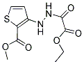 Methyl 3-[2-(2-ethoxy-2-oxoacetyl)hydrazino]thiophene-2-carboxylate 结构式