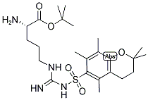 H-Arg(Pmc)-OtBu 结构式