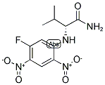 FDNP-D-Val-NH2 结构式