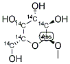 METHYL-ALPHA-D-GLUCOPYRANOSIDE, [GLUCOSE-14C(U)] 结构式