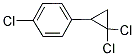 1-CHLORO-4-(2,2-DICHLOROCYCLOPROPYL)BENZENE 结构式