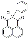 2-CHLORO-2-PHENYL-1H-PHENALENE-1,3(2H)-DIONE 结构式
