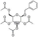 BENZYL 2,3,4,6-TETRA-O-ACETYL-BETA-D-GLUCOPYRANOSIDE 结构式