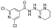 N'4-(1,4,5,6-TETRAHYDROPYRIMIDIN-2-YL)-2,6-DICHLOROPYRIDINE-4-CARBOHYDRAZIDE 结构式