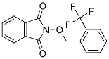 2-([2-(TRIFLUOROMETHYL)BENZYL]OXY)-1H-ISOINDOLE-1,3(2H)-DIONE 结构式