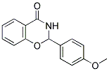 2-(4-METHOXY-PHENYL)-2,3-DIHYDRO-BENZO[E][1,3]-OXAZIN-4-ONE 结构式