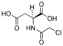 2-[(2-CHLOROACETYL)AMINO]SUCCINIC ACID 结构式