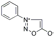 3-PHENYL-1,2,3-OXADIAZOL-3-IUM-5-OLATE 结构式