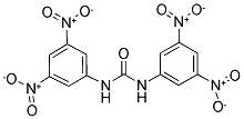 N,N'-BIS-(3,5-DINITROPHENYL)-UREA 结构式