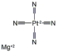 PLATINUM MAGNESIUM CYANIDE 结构式