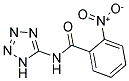 N-(2H-2,3,4,5-TETRAAZOLYL)(2-NITROPHENYL)FORMAMIDE 结构式