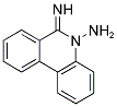 6-IMINO-5,6-DIHYDROPHENANTHRIDIN-5-AMINE 结构式