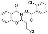 2-(2-CHLOROETHYL)-4-OXO-3,4-DIHYDRO-2H-1,3-BENZOXAZIN-3-YL 2-CHLOROBENZOATE 结构式