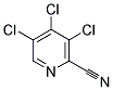 3,4,5-Trichloropyridine-2-carbonitrile 结构式