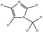 N-甲基咪唑-D6 结构式