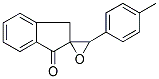 2-(4-METHYLBENZYLIDENE)-1-INDANONEEPOXIDE 结构式