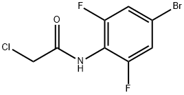 N-(4-bromo-2,6-difluorophenyl)-2-chloroacetamide