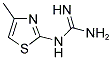 N-(4-METHYL-1,3-THIAZOL-2-YL)GUANIDINE 结构式