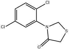 3-(2,5-DICHLOROPHENYL)-1,3-THIAZOLAN-4-ONE 结构式