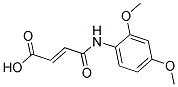 3-(2,4-DIMETHOXY-PHENYLCARBAMOYL)-ACRYLIC ACID 结构式