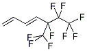 5,6,6,7,7,7-HEXAFLUORO-5-TRIFLUOROMETHYL-1,3-HEPTADIENE 结构式
