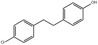 4-(4-CHLOROPHENETHYL)BENZENOL 结构式