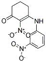 2-NITRO-3-((3-NITROPHENYL)AMINO)CYCLOHEX-2-EN-1-ONE 结构式