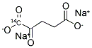 KETOGLUTARIC ACID SODIUM SALT, ALPHA-, [1-14C] 结构式