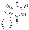 PHENOBARBITAL (2,4,5-13C3) 结构式