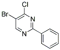 5-BROMO-4-CHLORO-2-PHENYLPYRIMIDINE 结构式