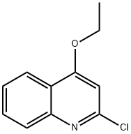 2-氯-4-乙羟喹啉 结构式