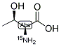 L-苏氨酸-15N 结构式