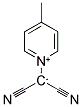 1-(Dicyanomethylide)-4-methylpyridinium 结构式
