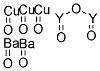 YTTRIUM BARIUM COPPER OXIDE (1-2-3) 结构式