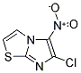 6-CHLORO-5-NITROIMIDAZO[2,1-B][1,3]THIAZOLE 结构式