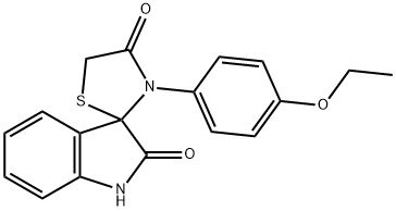 3''-(4-Ethoxyphenyl)spiro[indoline-3,2''-thiazolidine]-2,4''-dione