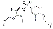 BIS[3,5-DIIODO-4-(OXIRAN-2-YLMETHOXY)PHENYL] SULFONE 结构式
